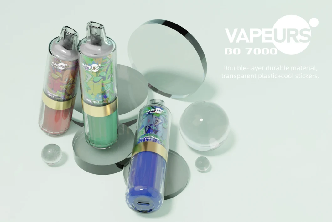 Vapeurs Bo 7000 Puff Bar 15ml Disposable E Cigarette Wholesale Rechargeble Disposable I Vape 6000/7000/8000 Puff